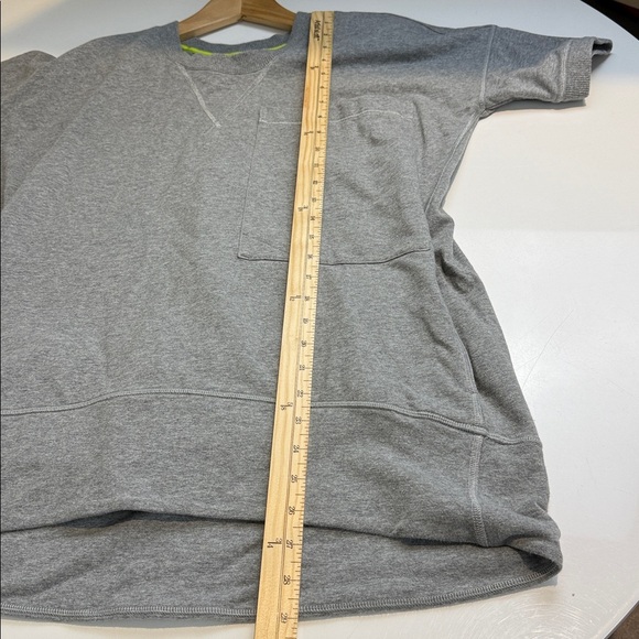 Lululemon Mudra Sweatshirt Heathered Medium Grey Size 8 - Picture 8 of 9